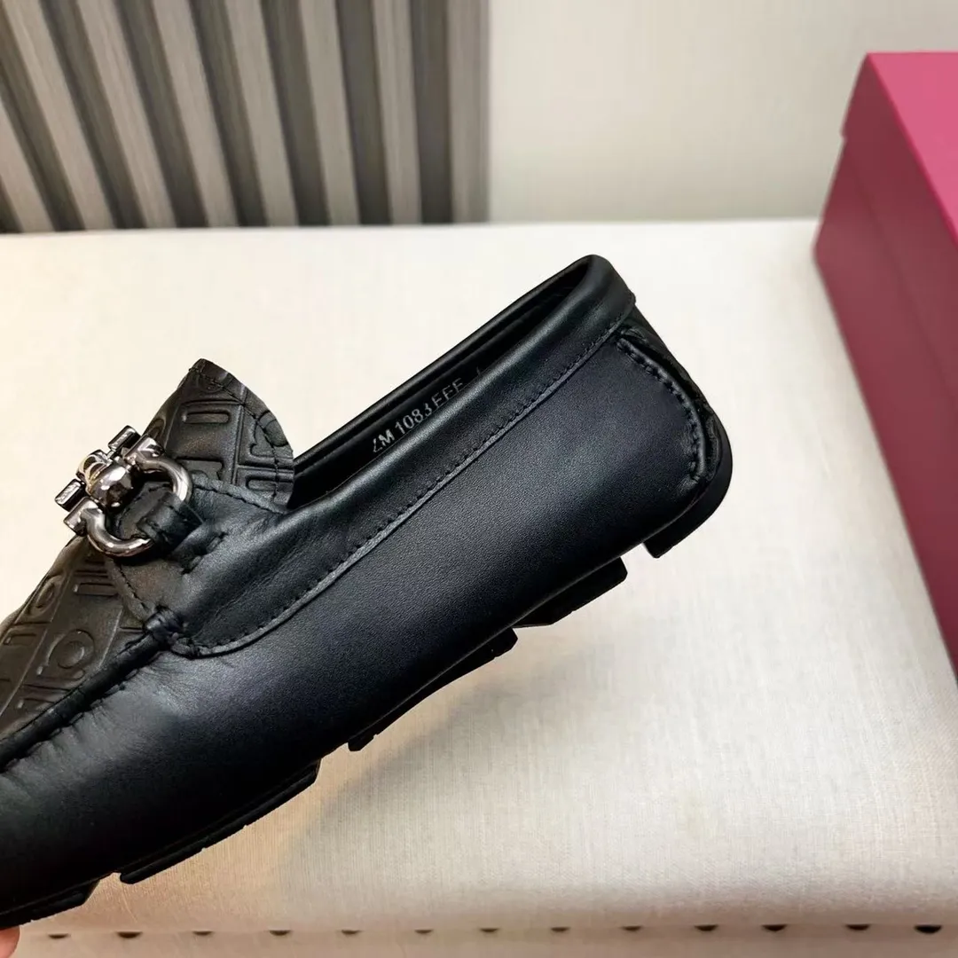 Men's men's shoes 💰620 Ferragamo new high-end quality 🔥 imported cowhide ➕ cowhide lining size 38-45